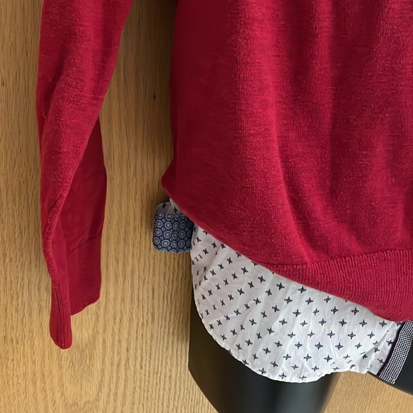 Banana Republic men’s dk red sweater … medium - Picture 3 of 4